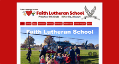 Desktop Screenshot of faithlutheranschoolkv.org